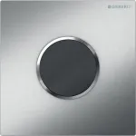 Sistema de descarga Geberit para urinarios. Cepillado, pulido